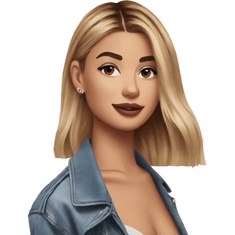 hailey bieber emoji