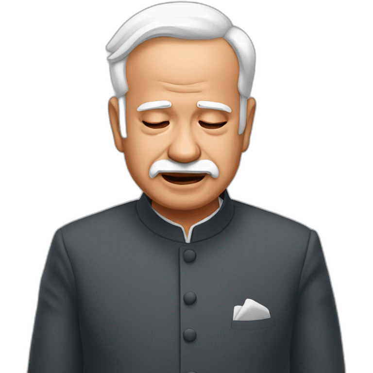 Modiji crying emoji