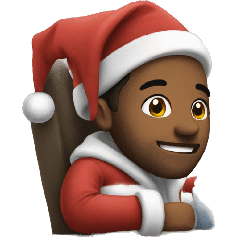 cozy christmas emoji