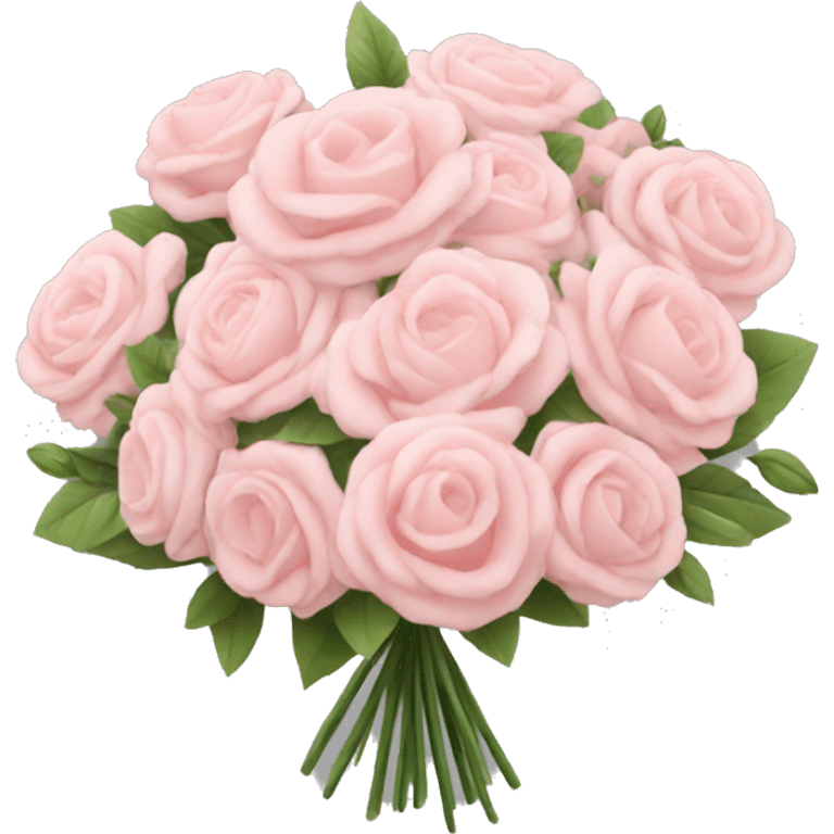 light pink bouquet  emoji