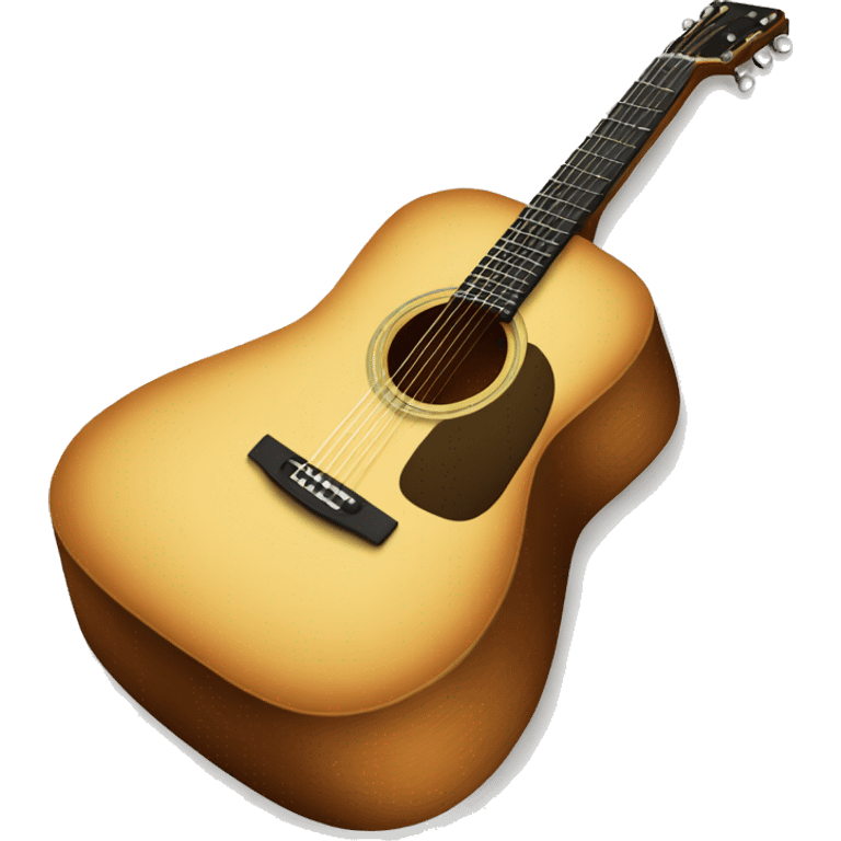 acoustic guitar emoji