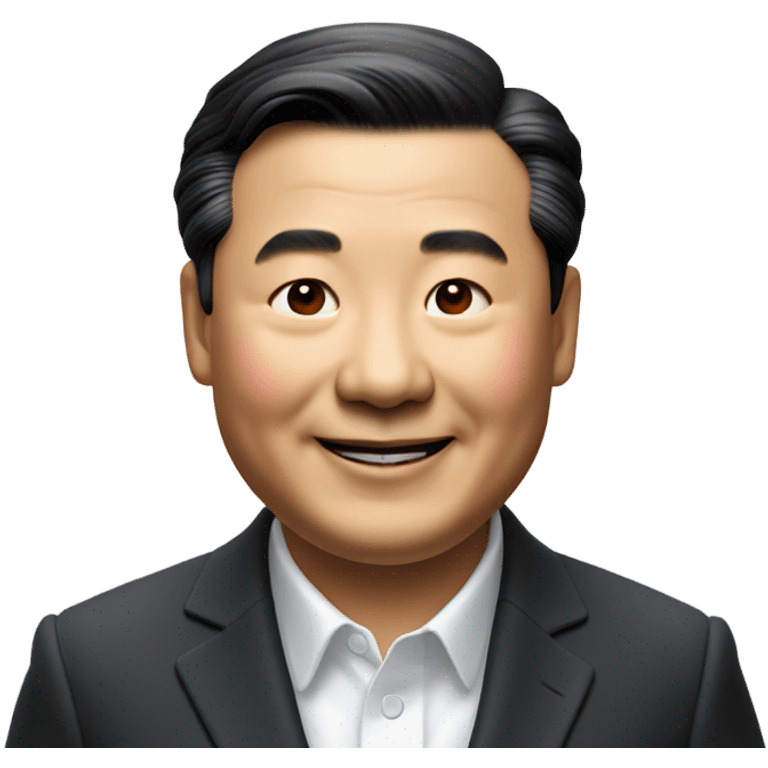 Xi Jinping is happy emoji