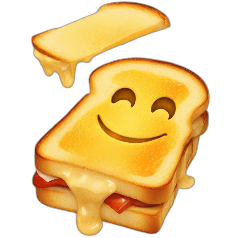 Grilled cheese emoji