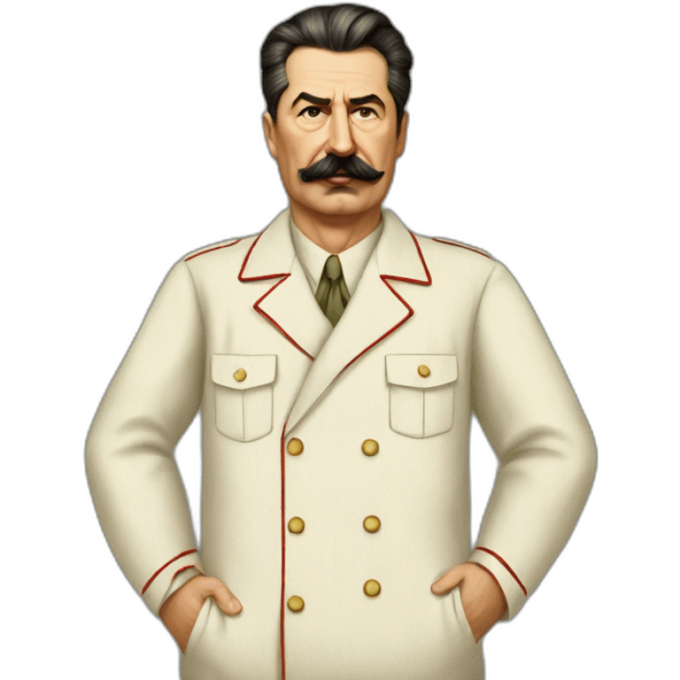 Joseph Stalin in pajamas emoji