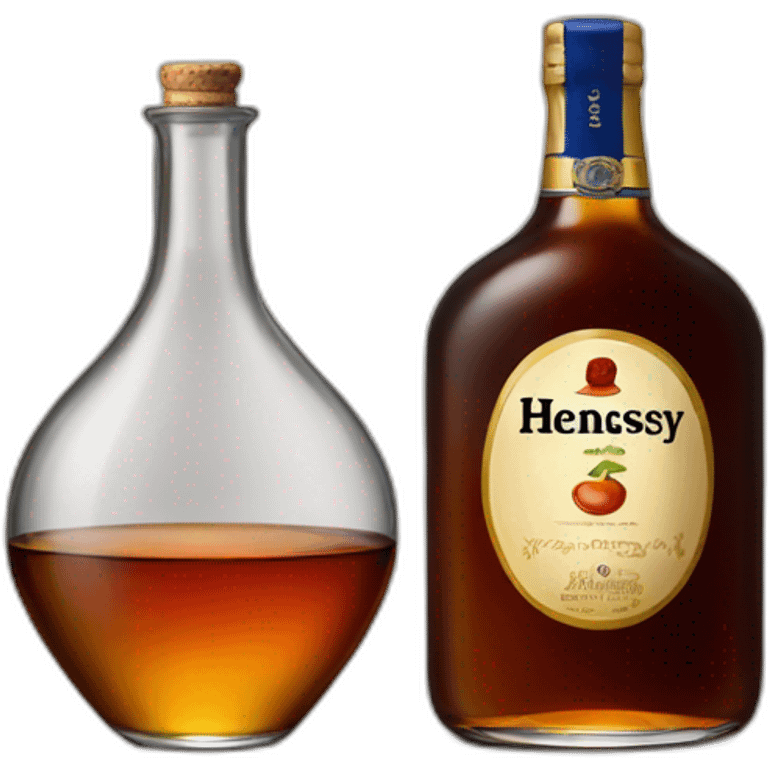 Bottle Hennessy emoji