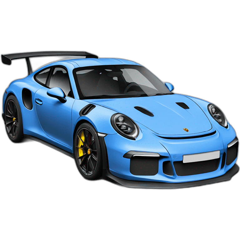 Porsche gt3rs bleu emoji