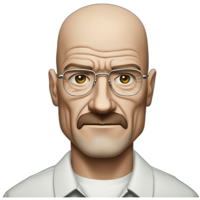 breaking bad's mr white emoji