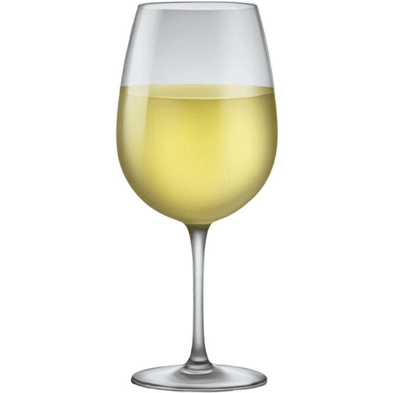 glass of white wine emoji