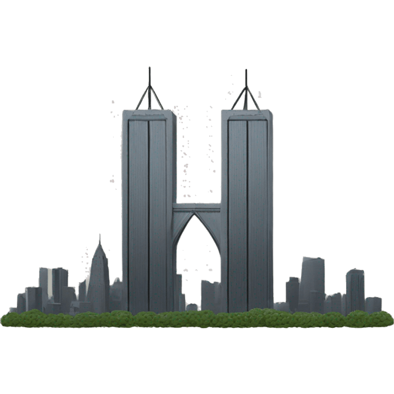 Twin towers emoji