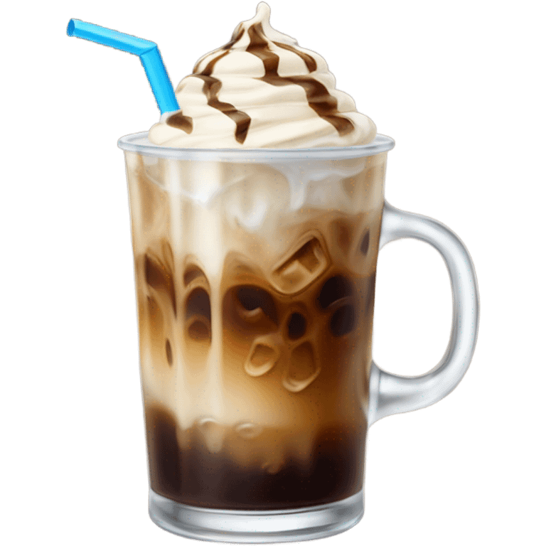 Iced coffe  emoji