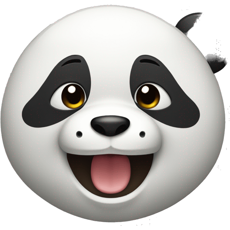 Laughing panda  emoji