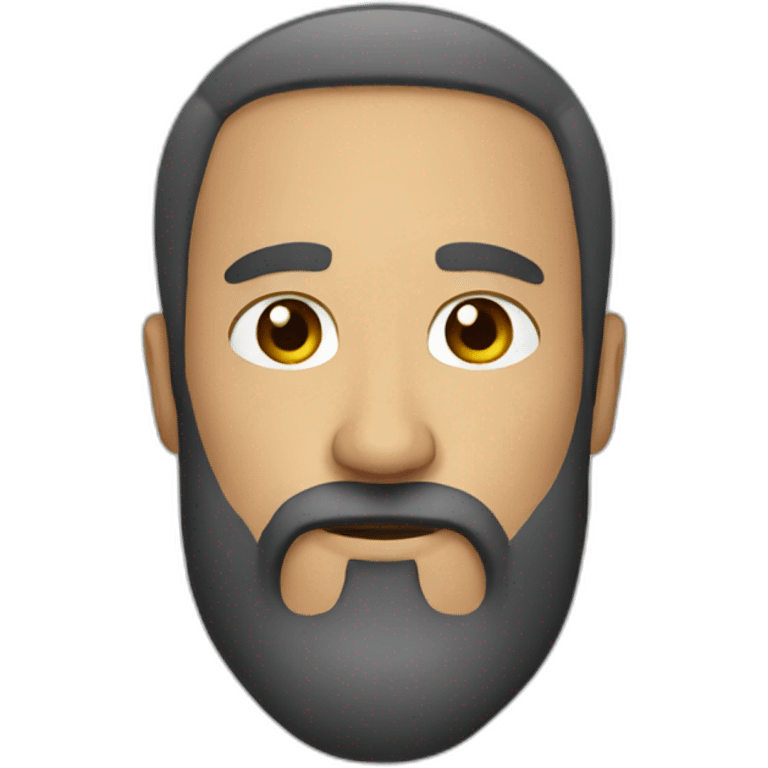 man with beard emoji