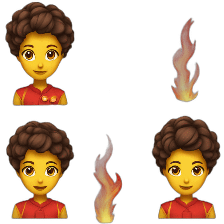 Firegirl emoji