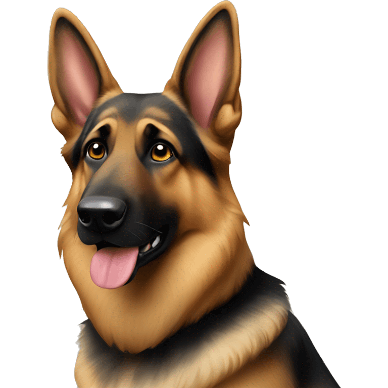 Sable German shepherd emoji