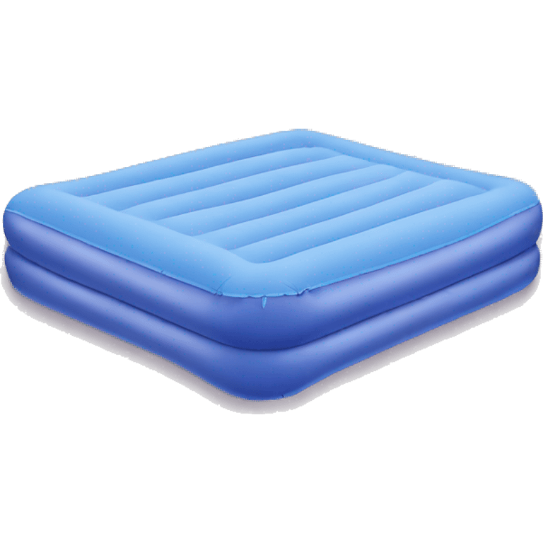 inflatable mattress on water emoji