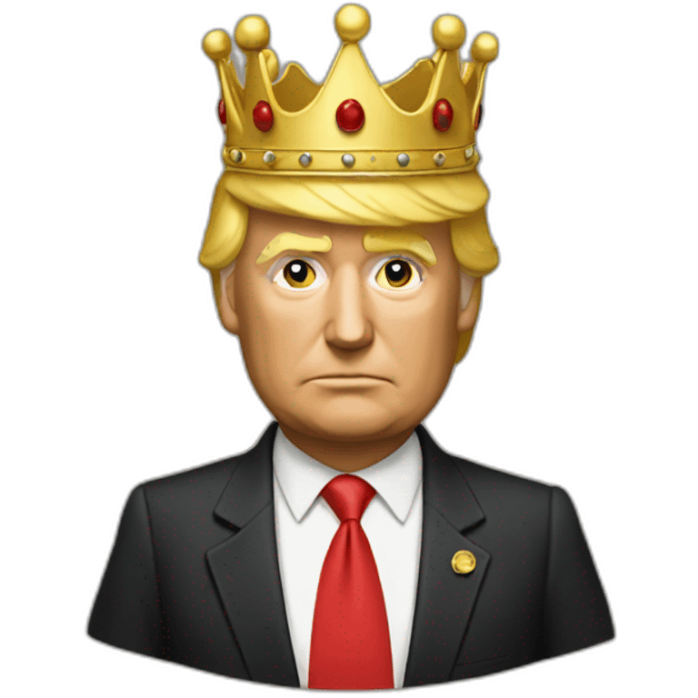 Donald Trump King emoji