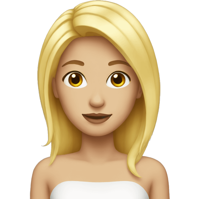 Blonde emoji