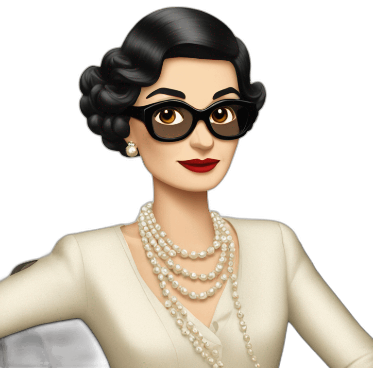 Coco Chanel emoji