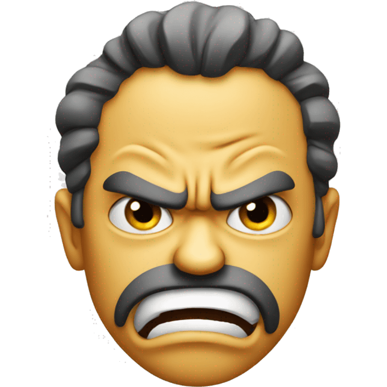 very angry emoji face  emoji