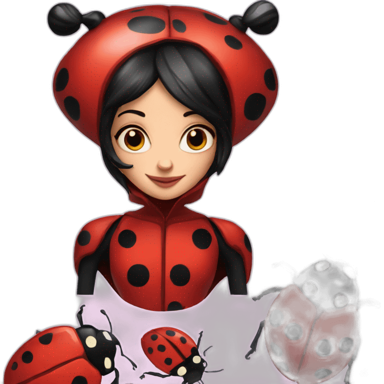 lady bug miraculous emoji