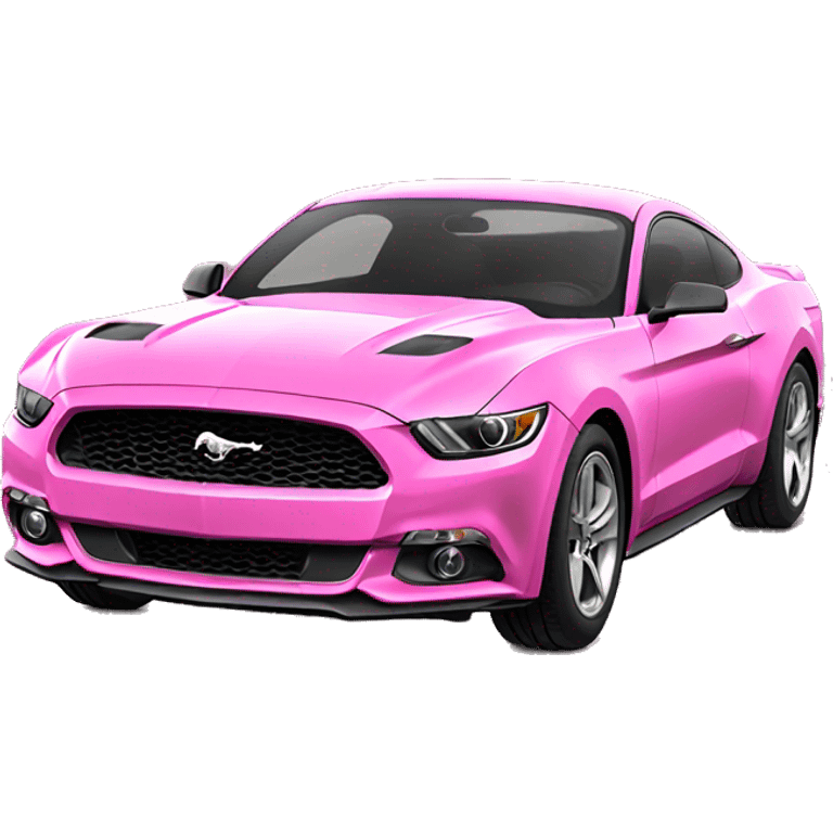 Pink mustang GT emoji