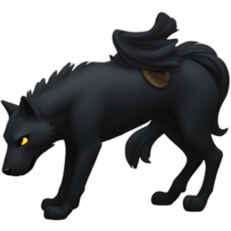 fantasy black shadow emoji