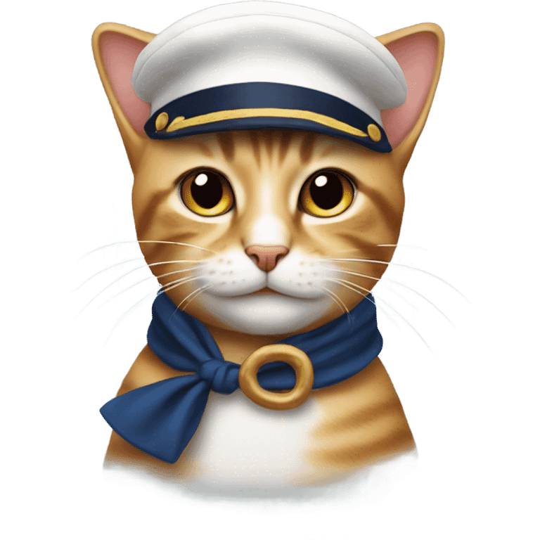 Sailor cat  emoji