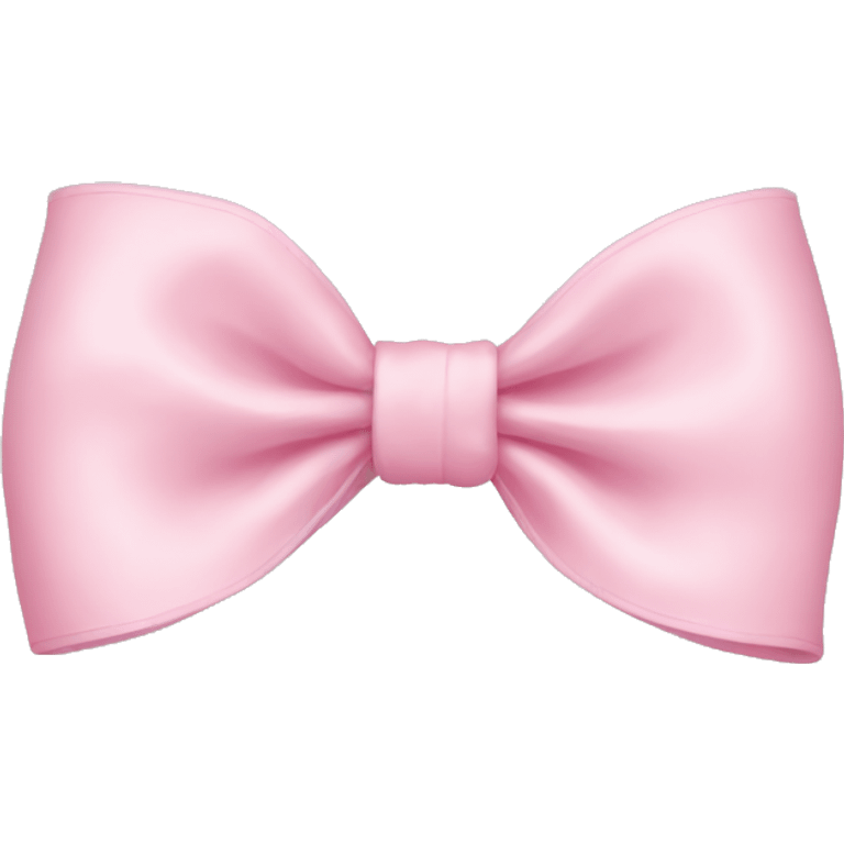 baby pink bow emoji