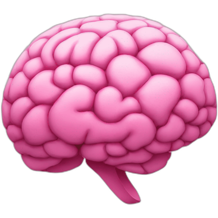 pink brain emoji