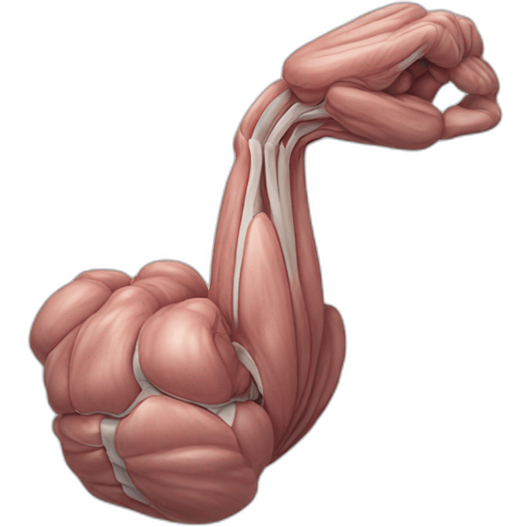 biceps muscle organ emoji