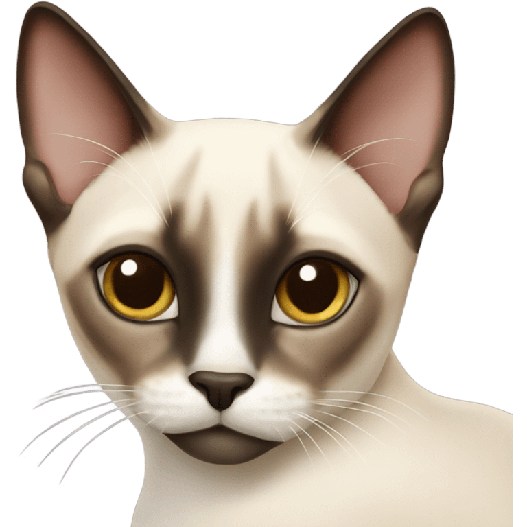 Siamese cat emoji