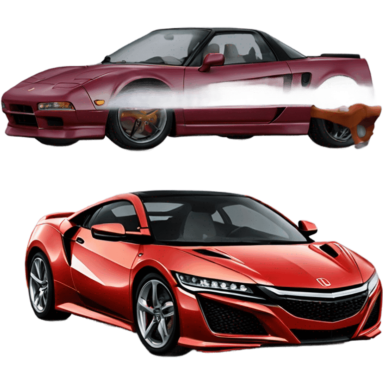 honda acura nsx pop ups emoji