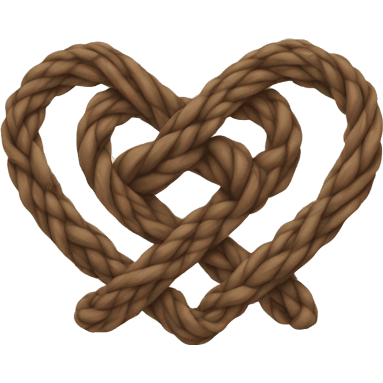 Knot heart emoji