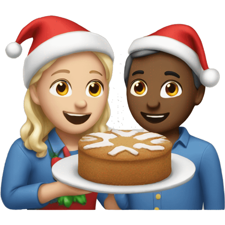 christmas baking emoji