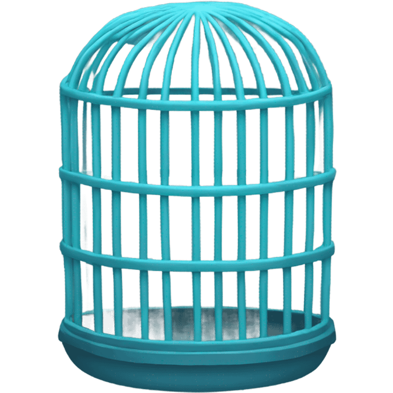 cyan cage emoji