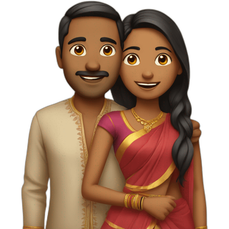 indian people in relationship emoji