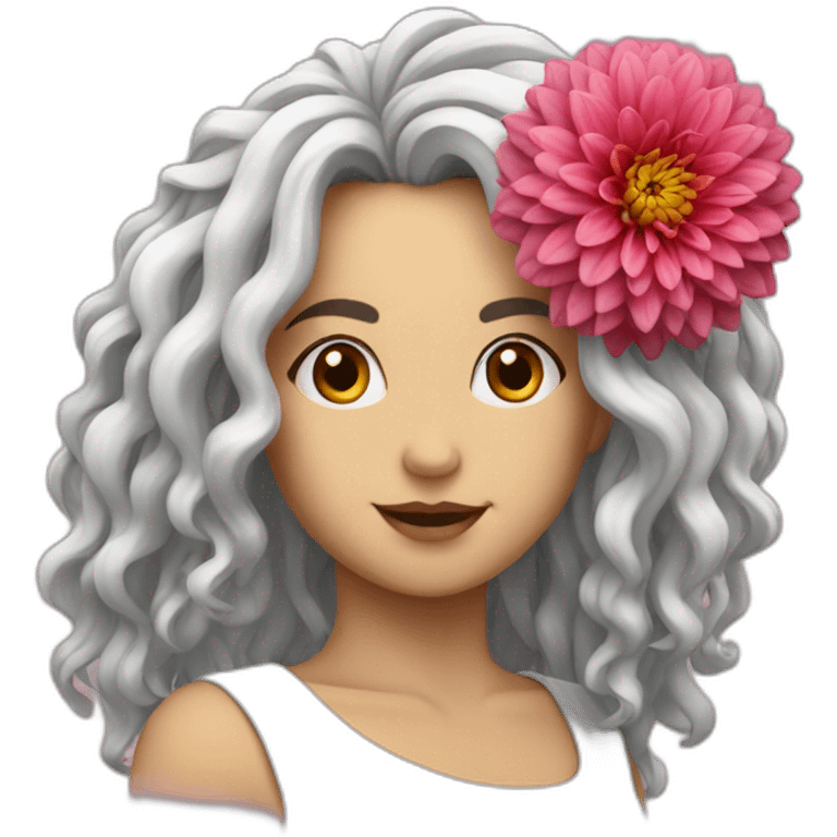 Dahlia emoji