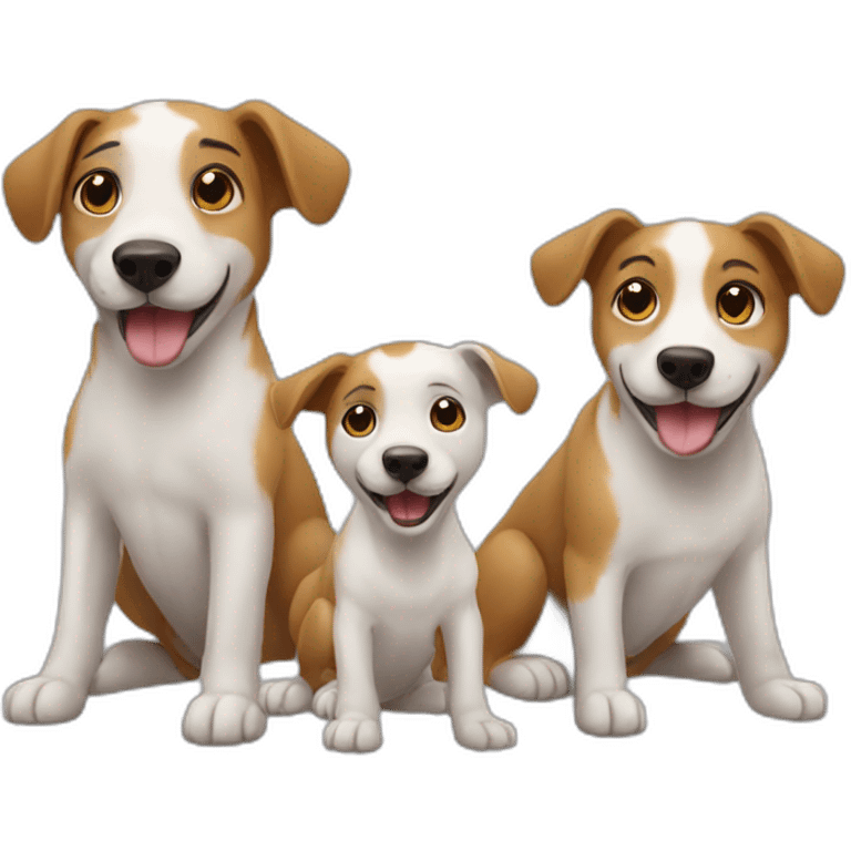 three-funny-tbilisi-street-dogs emoji