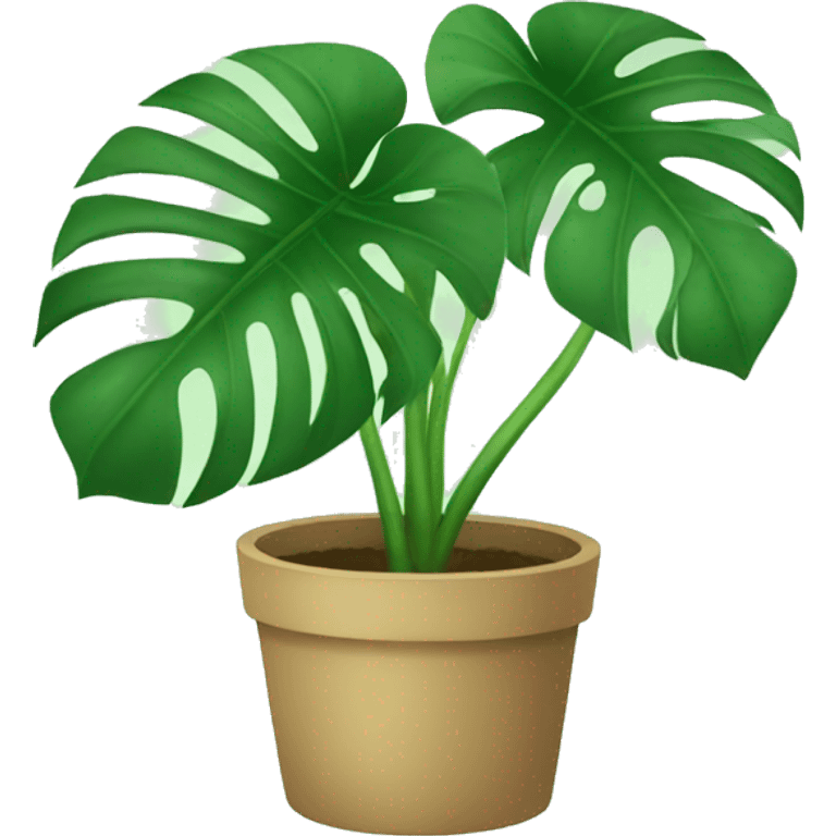 Monstera emoji