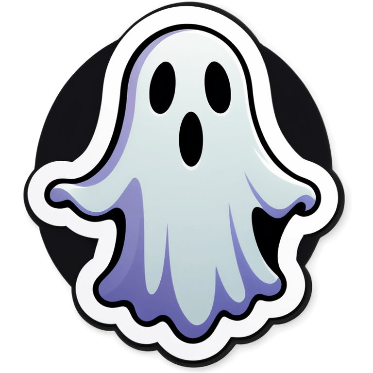 Scarey ghost emoji