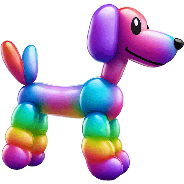 Balloon dog emoji