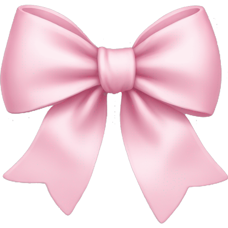 light pink bow  emoji