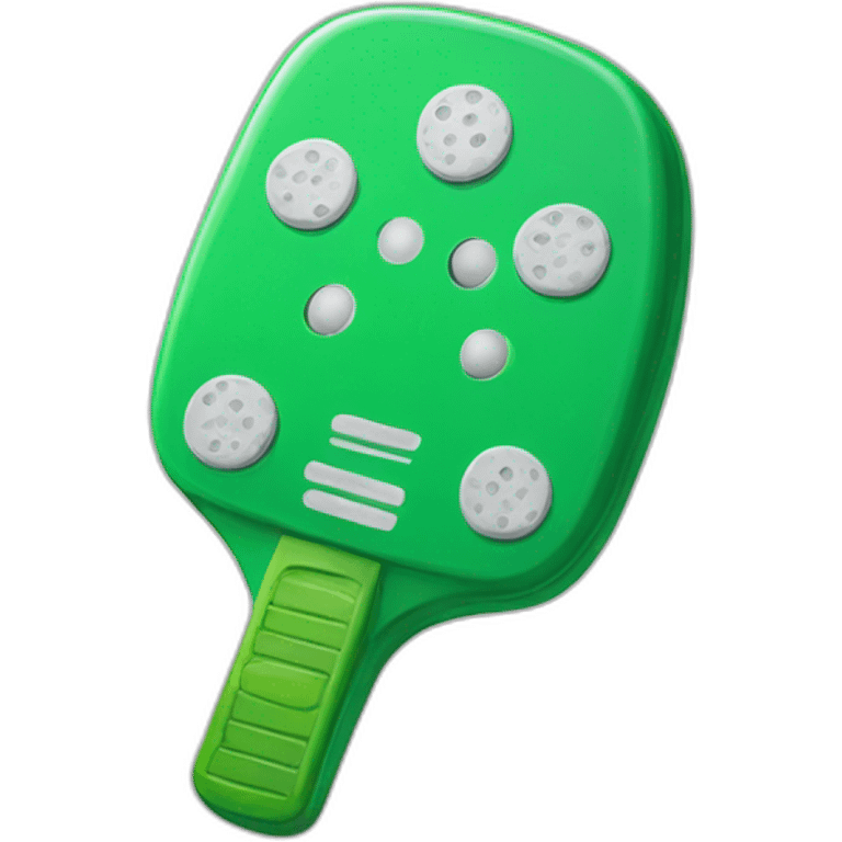 pickleball video game controller emoji