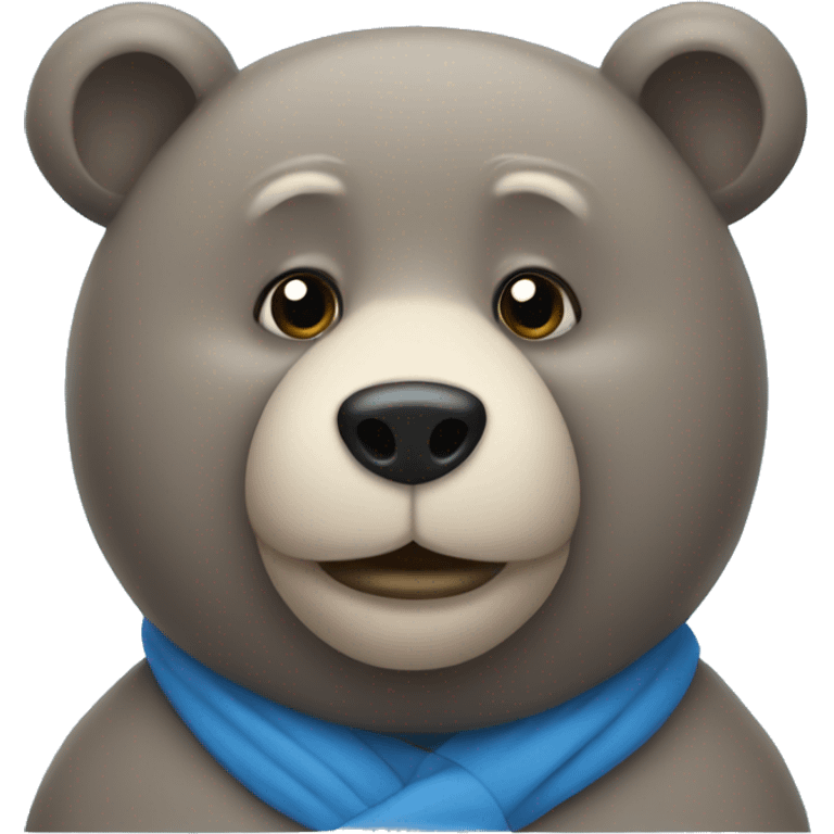 blue bear emoji