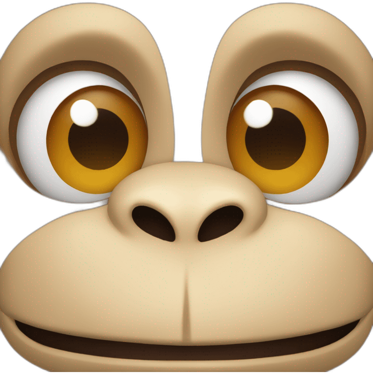 monkey smile emoji