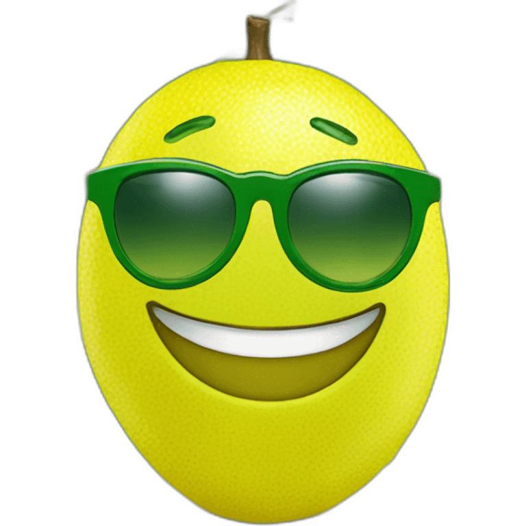 Limon-sunglasies- sonrisa emoji