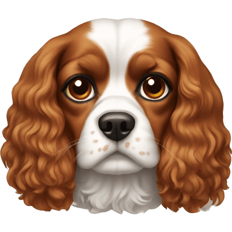 Cavalier dog emoji