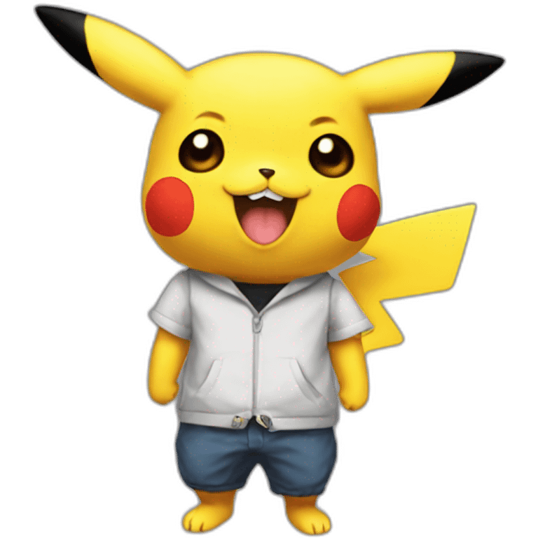 Pikachu mugiwara emoji