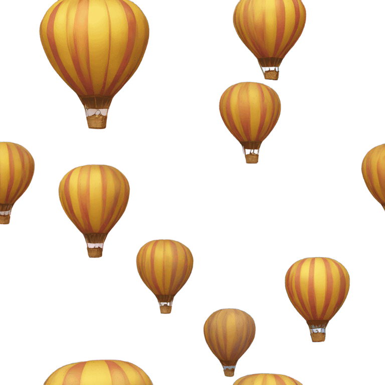 Hot air balloon  emoji