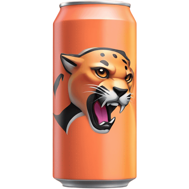 Peach Panther Energy Drink  emoji